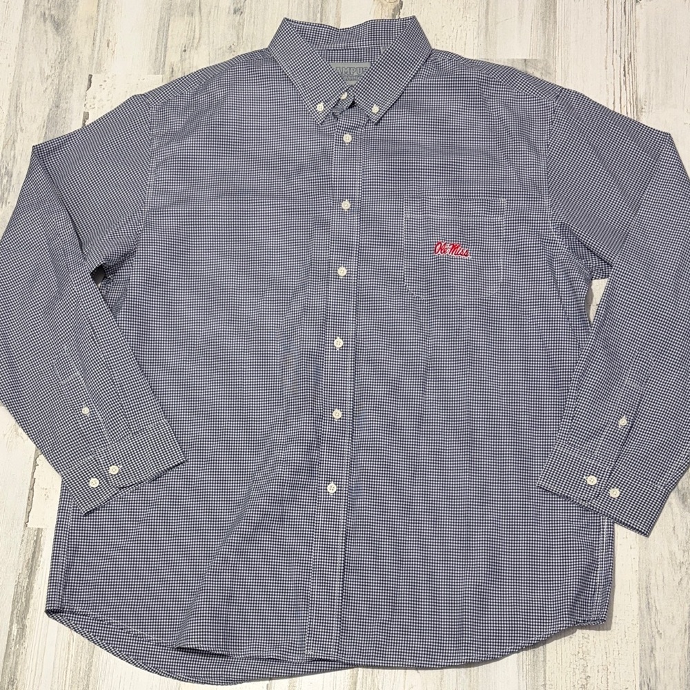 Campus Specialities Ole Miss Button Down Shirt Size XXL